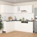 Meubles de cuisine 11 pcs avec plan de travail Blanc 2 - Photo n°1