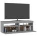 Meubles TV 2 pcs avec lumières LED Sonoma gris 60x35x40 cm - Photo n°6