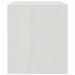 Meubles TV 2 pcs blanc 67x39x44 cm acier - Photo n°8