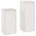 Meubles TV 2 pcs Blanc Bois massif de pin - Photo n°2