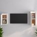 Meubles TV 2 pcs Blanc Bois massif de pin - Photo n°3