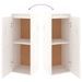 Meubles TV 2 pcs Blanc Bois massif de pin - Photo n°8