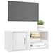 Meubles TV 2 pcs Blanc brillant 80x31,5x36 cm Bois d'ingénierie - Photo n°4