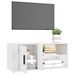 Meubles TV 2 pcs Blanc brillant 80x31,5x36 cm Bois d'ingénierie - Photo n°5