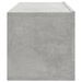 Meubles TV 2 pcs Gris béton 100x30x30 cm Bois d'ingénierie - Photo n°8