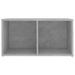 Meubles TV 2 pcs Gris béton 72x35x36,5 cm - Photo n°5