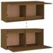 Meubles TV 2 pcs Marron miel Bois massif de pin - Photo n°7