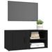 Meubles TV 2 pcs Noir 80x31,5x36 cm Bois d'ingénierie - Photo n°4