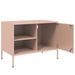 Meubles TV 2 pcs rose 68x39x50,5 cm acier - Photo n°10