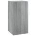 Meubles TV 2 pcs Sonoma gris 30,5x30x60 cm Bois d'ingénierie - Photo n°3