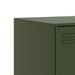 Meubles TV 2 pcs vert olive 67x39x44 cm acier - Photo n°10