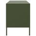 Meubles TV 2 pcs vert olive 68x39x50,5 cm acier - Photo n°8