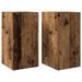 Meubles TV 2 pcs vieux bois 30,5x30x60 cm bois d'ingénierie - Photo n°2