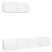 Meubles TV 3 pcs Blanc 2 - Photo n°2