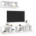 Meubles TV 3 pcs Blanc 2 - Photo n°3