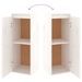 Meubles TV 3 pcs Blanc Bois massif de pin - Photo n°10