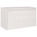 Meubles TV 3 pcs Blanc Bois massif de pin - Photo n°5