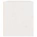 Meubles TV 3 pcs Blanc Bois massif de pin - Photo n°8