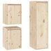 Meubles TV 3 pcs Bois massif de pin - Photo n°1