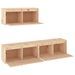 Meubles TV 3 pcs Bois massif de pin 2 - Photo n°4