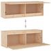 Meubles TV 3 pcs Bois massif de pin - Photo n°8