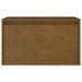 Meubles TV 3 pcs Marron miel Bois massif de pin 2 - Photo n°5