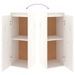 Meubles TV 4 pcs Blanc Bois massif de pin - Photo n°8