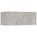 Meubles TV 4 pcs Gris béton 80x30x30 cm Bois d'ingénierie - Photo n°7