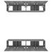 Meubles TV 4 pcs Sonoma gris 80x30x30 cm Bois d'ingénierie - Photo n°6