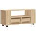 Meubles TV chêne sonoma 102x34,5x43 cm bois d'ingénierie - Photo n°8