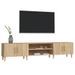 Meubles TV chêne sonoma 180x31,5x40 cm bois d'ingénierie - Photo n°4