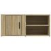 Meubles TV Chêne sonoma 80x31,5x36 cm Bois d'ingénierie - Photo n°6