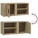 Meubles TV Chêne sonoma 80x31,5x36 cm Bois d'ingénierie - Photo n°9