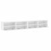 Meubles TV muraux 2 pcs blanc 100x30x30 cm bois d'ingénierie - Photo n°6