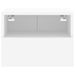 Meubles TV muraux 2 pcs blanc 40x30x30 cm bois d'ingénierie - Photo n°8