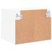 Meubles TV muraux 2 pcs blanc 40x30x30 cm bois d'ingénierie - Photo n°10