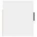 Meubles TV muraux 2 pcs Blanc 40x34,5x40 cm - Photo n°8