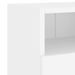 Meubles TV muraux 2 pcs blanc 60x30x30 cm bois d'ingénierie - Photo n°11