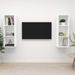 Meubles TV muraux 2 pcs Blanc 3 - Photo n°1