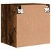 Meubles TV muraux 2 pcs chêne fumé 40,5x30x40cm bois ingénierie - Photo n°10