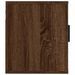 Meubles TV muraux 2 pcs Chêne marron 40x34,5x40 cm - Photo n°7