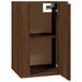 Meubles TV muraux 2 pcs Chêne marron 40x34,5x60 cm - Photo n°8