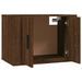 Meubles TV muraux 2 pcs chêne marron 57x34,5x40 cm - Photo n°5