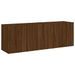 Meubles TV muraux 2 pcs chêne marron 60x30x41 cm - Photo n°1