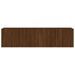 Meubles TV muraux 2 pcs chêne marron 80x30x41 cm - Photo n°7