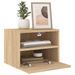 Meubles TV muraux 2 pcs chêne sonoma 40x30x30cm bois ingénierie - Photo n°6