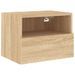 Meubles TV muraux 2 pcs chêne sonoma 40x30x30cm bois ingénierie - Photo n°7