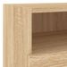 Meubles TV muraux 2 pcs chêne sonoma 40x30x30cm bois ingénierie - Photo n°12