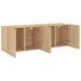 Meubles TV muraux 2 pcs chêne sonoma 60x30x41 cm - Photo n°6