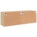 Meubles TV muraux 2 pcs chêne sonoma 60x30x41 cm - Photo n°9